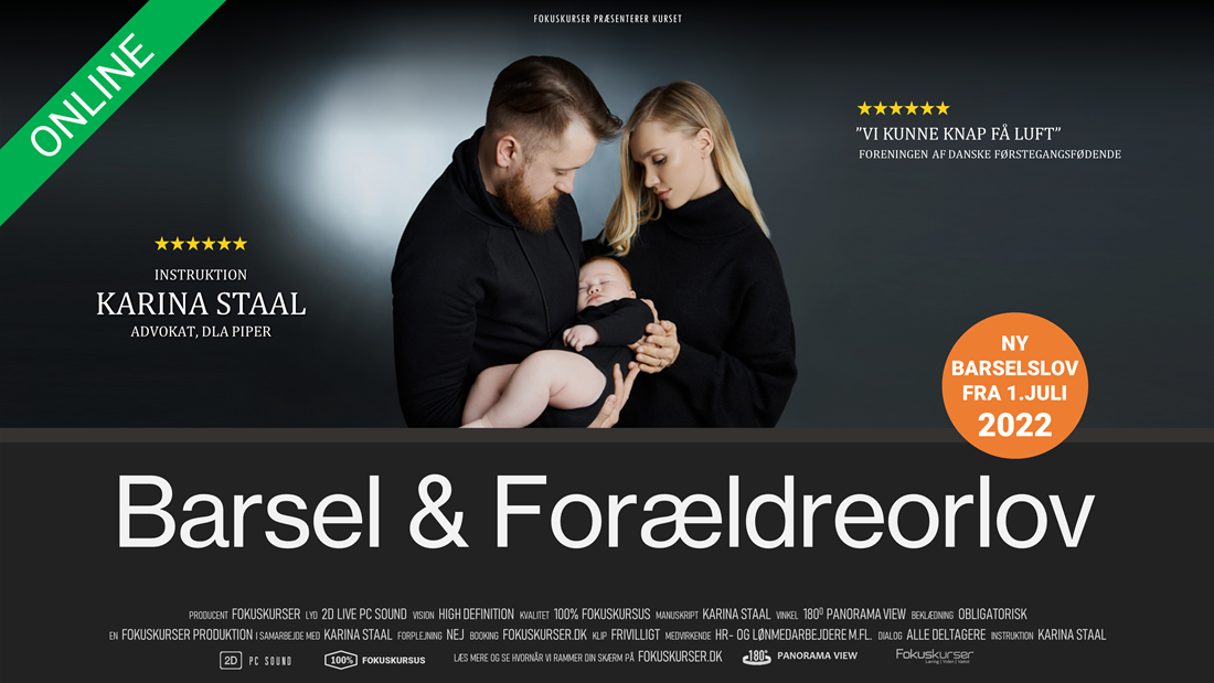 Barsel & Forældreorlov - Online-image