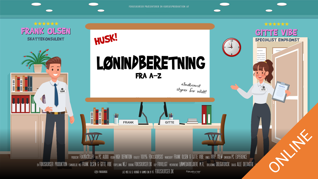 Lønindberetning fra A-Z - Online-image