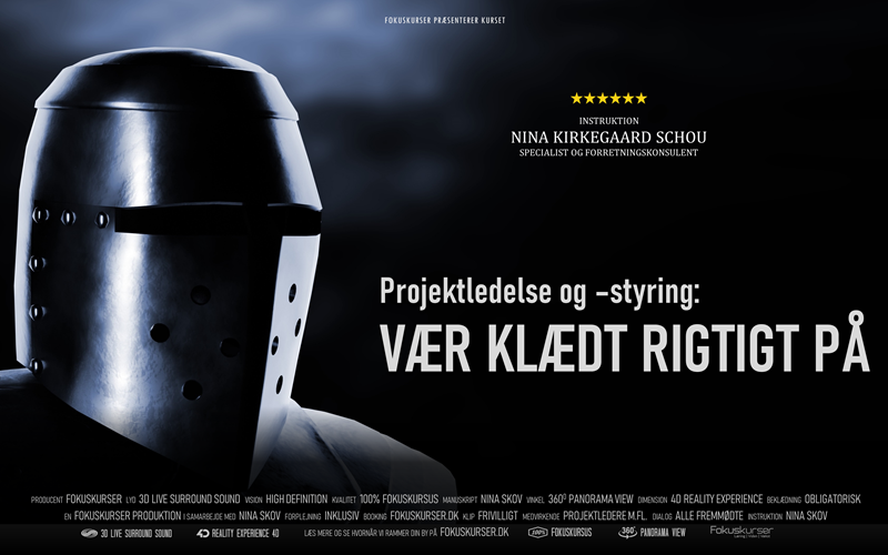 Projektledelse- og styring - Del 2: Vær klædt rigtigt på