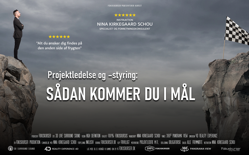 Projektledelse og -styring - Del 1: Sådan kommer du i mål